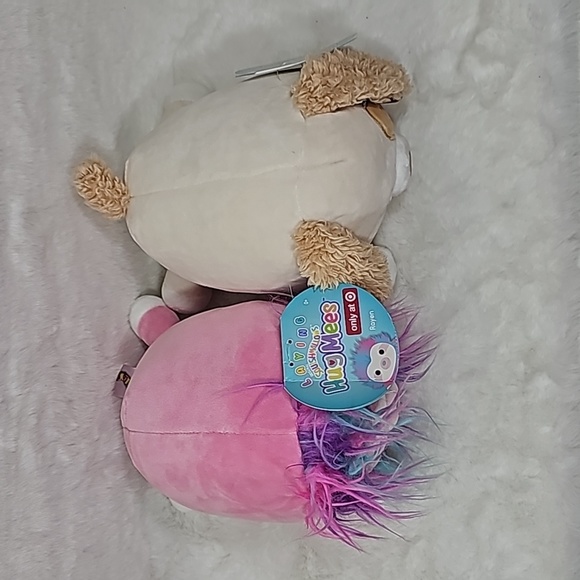 Squishmallows Laying Hug Mees Puppy Harrison & Sloth Rayen Target Exclusive - Picture 7 of 7